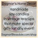 Dagmar's Home Decor: handmade candles in vintage teacups
