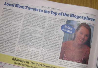 Dagmar Bleasdale featured in The Examiner 2