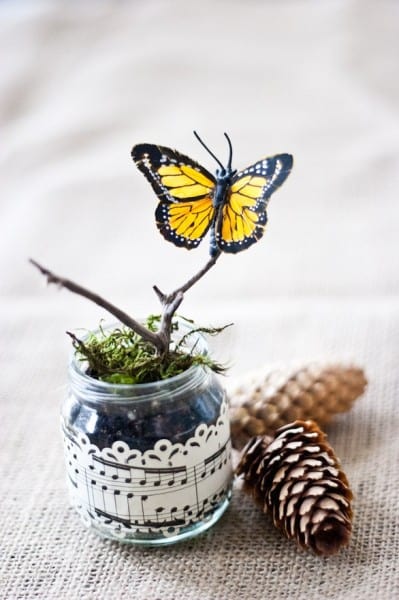 baby food jar decoration