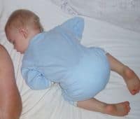 family bed, bed sharing, co-sleeping with baby