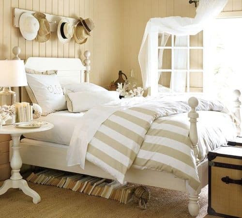 Dagmarâ€™s momsense: beige and white bedroom idea