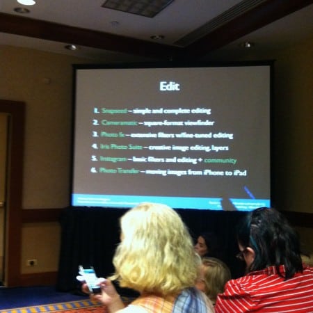 BlogHer'12  iPhoneography session