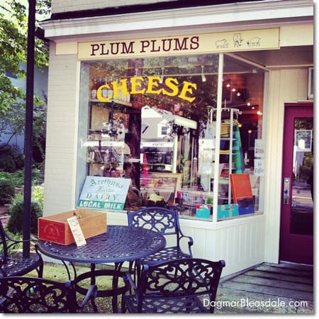 Plum Plums cheese store in Pound Ridge, CT