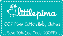 Little Pima 100% pima cotton baby clothing