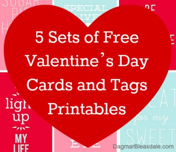 free Valentine's Day printables