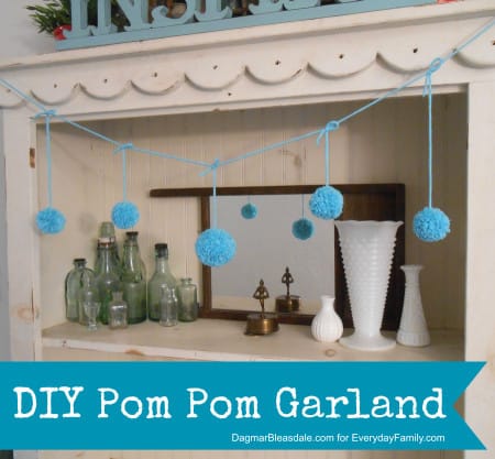 Dagmar's Home: diy pom pom garland