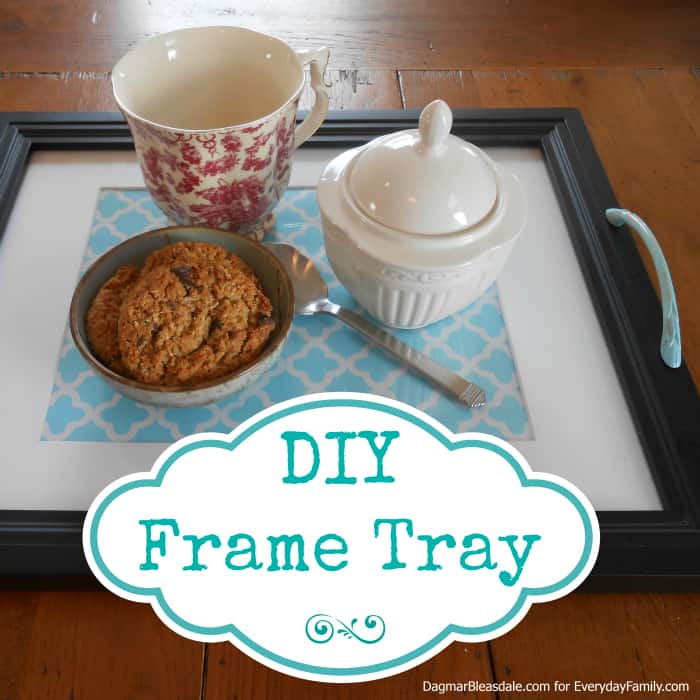 DIY Project: Make Your Own DIY Frame Tray