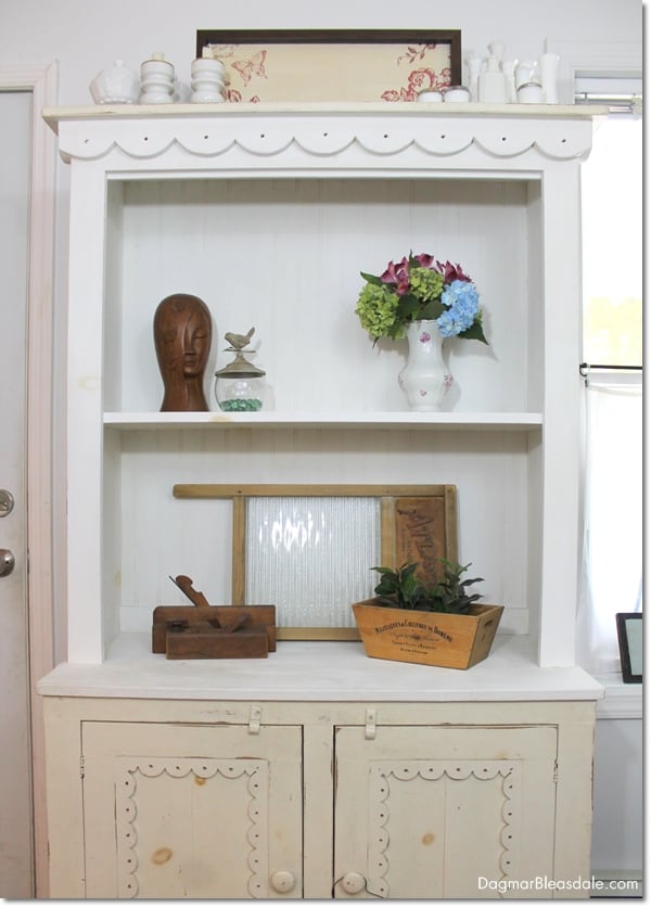 Easy DIY Hutch Makeover With Chalk Paint