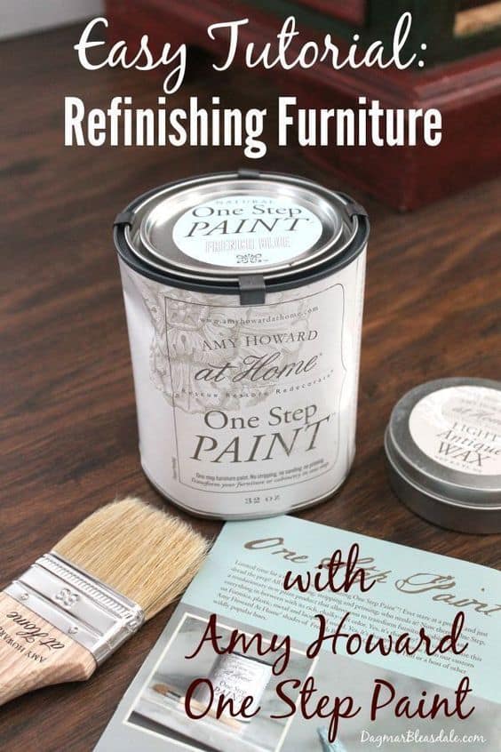 Refinishing Furniture With Amy Howard One Step Paint - An Easy