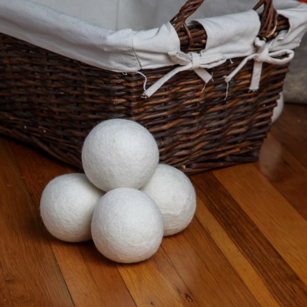 WOOLZIES: Wool Dryer Balls Natural Fabric Softener, 6 Pack