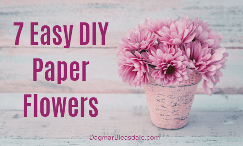 Yesterday I shared some fun ways to DIY paper flowers And now I wanted to  show you all the fun ways to d…